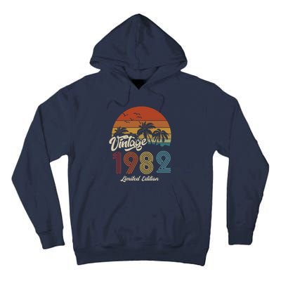 41st Birthday Vintage Limited Edition 1982 Tall Hoodie