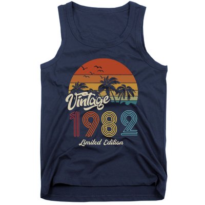 41st Birthday Vintage Limited Edition 1982 Tank Top