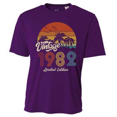 41st Birthday Vintage Limited Edition 1982 Cooling Performance Crew T-Shirt