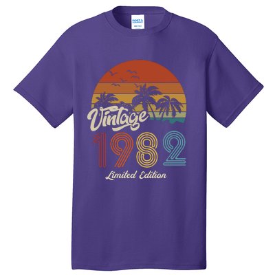 41st Birthday Vintage Limited Edition 1982 Tall T-Shirt