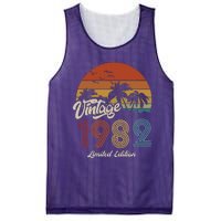 41st Birthday Vintage Limited Edition 1982 Mesh Reversible Basketball Jersey Tank