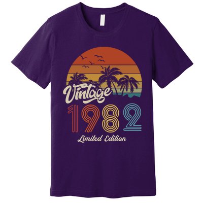 41st Birthday Vintage Limited Edition 1982 Premium T-Shirt