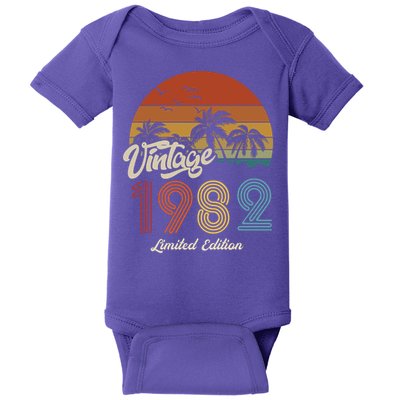41st Birthday Vintage Limited Edition 1982 Baby Bodysuit