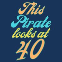 40th Birthday, Yes I am a Pirate Womens Tank Top