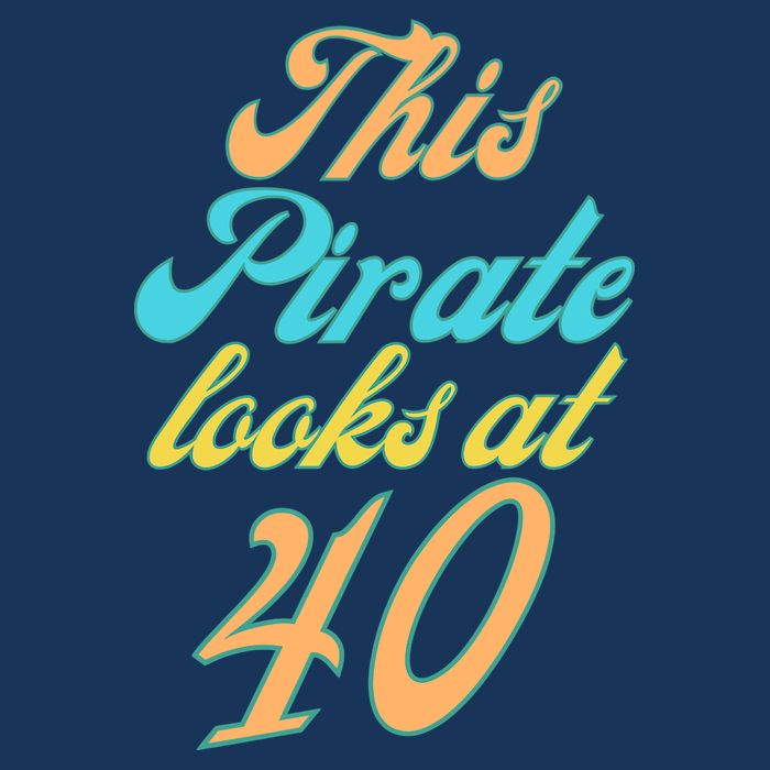 40th Birthday, Yes I am a Pirate Womens Tank Top