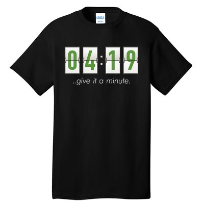 420 Clock 419 Subtle Stoner Marijuana Weed Humor Tall T-Shirt