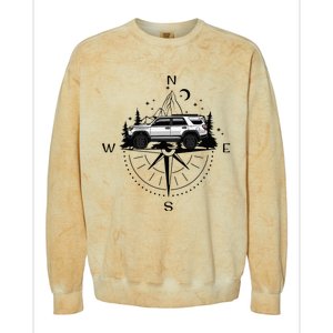 4runner Camping Colorblast Crewneck Sweatshirt