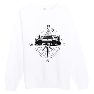 4runner Camping Premium Crewneck Sweatshirt