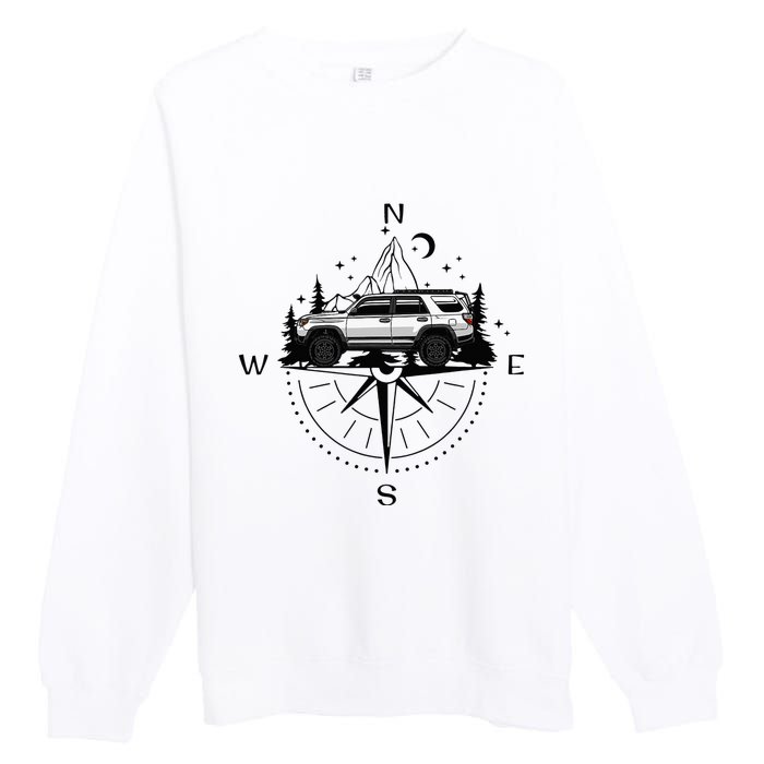 4runner Camping Premium Crewneck Sweatshirt