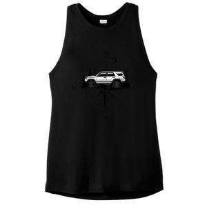 4runner Camping Ladies PosiCharge Tri-Blend Wicking Tank