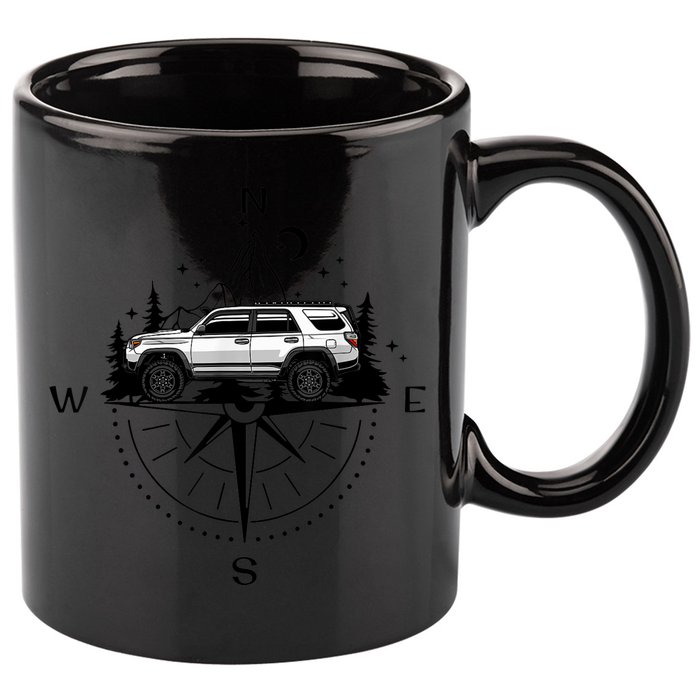 4runner Camping 11oz C Handle Ceramic Mug