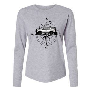 4runner Camping Womens Cotton Relaxed Long Sleeve T-Shirt