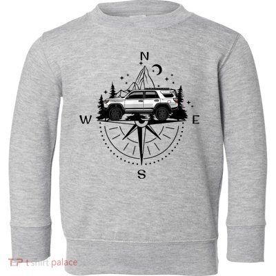 4runner Camping Toddler Sweatshirt