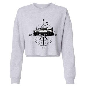 4runner Camping Cropped Pullover Crew