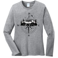 4runner Camping Ladies Long Sleeve Shirt