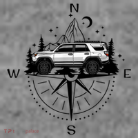 4runner Camping Women's V-Neck T-Shirt
