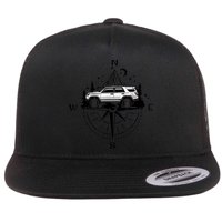4runner Camping Flat Bill Trucker Hat