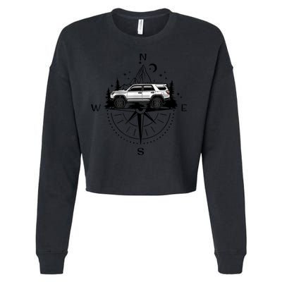 4runner Camping Cropped Pullover Crew