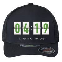 420 Clock 419 Subtle Stoner Marijuana Weed Humor Flexfit Unipanel Trucker Cap