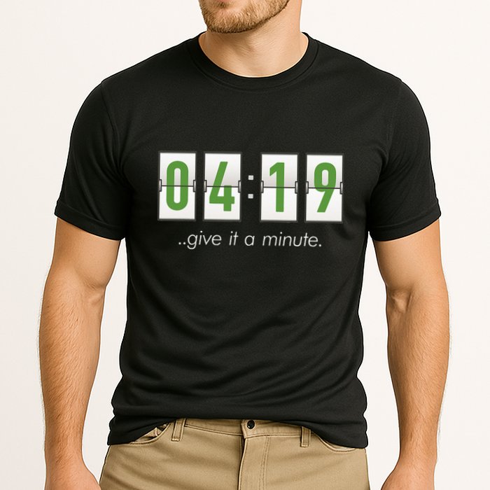 420 Clock 419 Subtle Stoner Marijuana Weed Humor Cooling Performance Crew T-Shirt