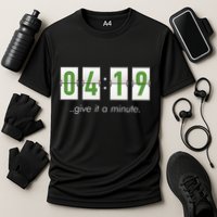 420 Clock 419 Subtle Stoner Marijuana Weed Humor Cooling Performance Crew T-Shirt