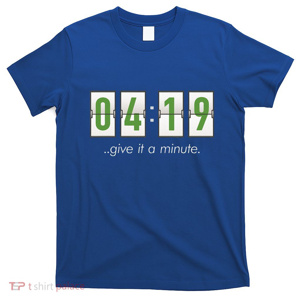 420 Clock 419 Subtle Stoner Marijuana Weed Humor T-Shirt