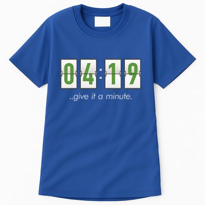 420 Clock 419 Subtle Stoner Marijuana Weed Humor Tall T-Shirt