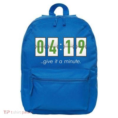 420 Clock 419 Subtle Stoner Marijuana Weed Humor 16 in Basic Backpack
