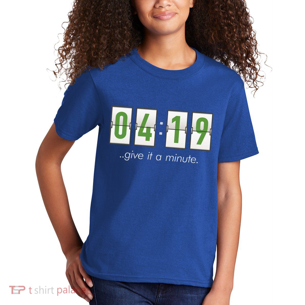 420 Clock 419 Subtle Stoner Marijuana Weed Humor Kids T-Shirt