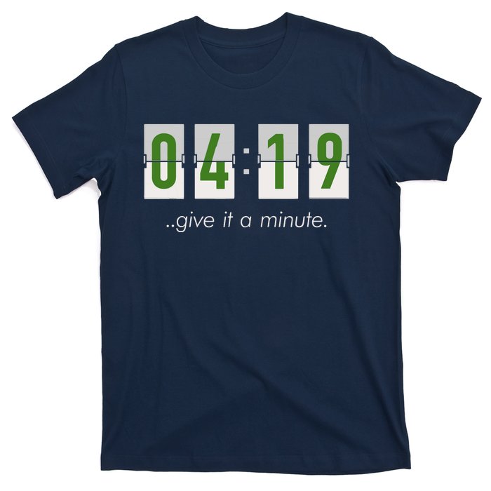 420 Clock 419 Subtle Stoner Marijuana Weed Humor T-Shirt