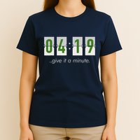 420 Clock 419 Subtle Stoner Marijuana Weed Humor T-Shirt
