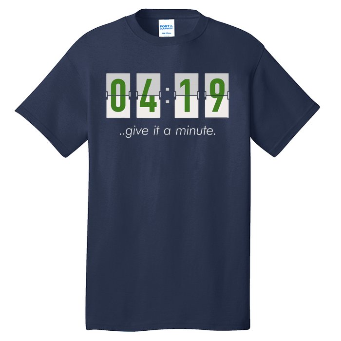 420 Clock 419 Subtle Stoner Marijuana Weed Humor Tall T-Shirt