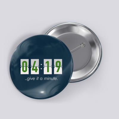 420 Clock 419 Subtle Stoner Marijuana Weed Humor Button
