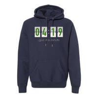 420 Clock 419 Subtle Stoner Marijuana Weed Humor Premium Hoodie