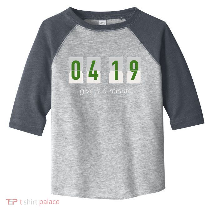 420 Clock 419 Subtle Stoner Marijuana Weed Humor Toddler Fine Jersey T-Shirt