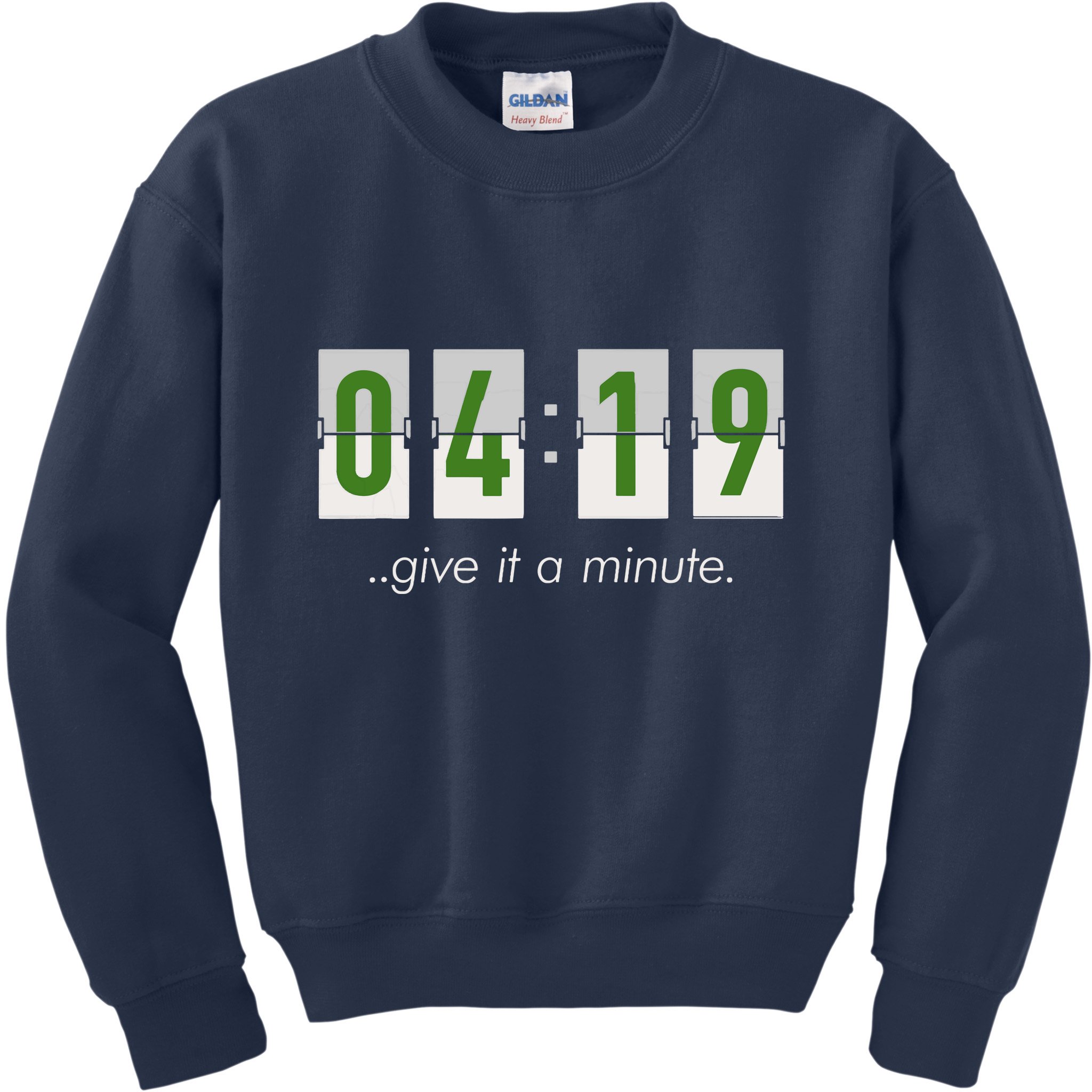 420 Clock 419 Subtle Stoner Marijuana Weed Humor Kids Sweatshirt