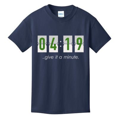 420 Clock 419 Subtle Stoner Marijuana Weed Humor Kids T-Shirt