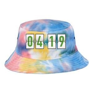 420 Clock 419 Subtle Stoner Marijuana Weed Humor Tie Dye Newport Bucket Hat