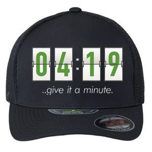 420 Clock 419 Subtle Stoner Marijuana Weed Humor Flexfit Unipanel Trucker Cap