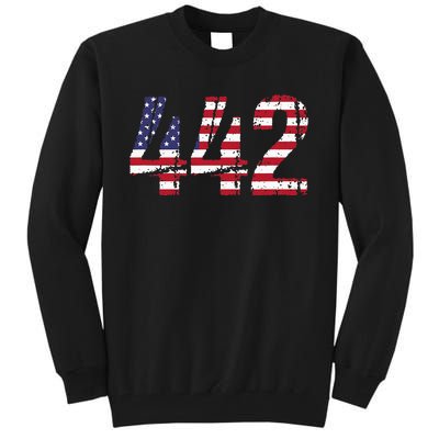 442 California Area Code Tall Sweatshirt