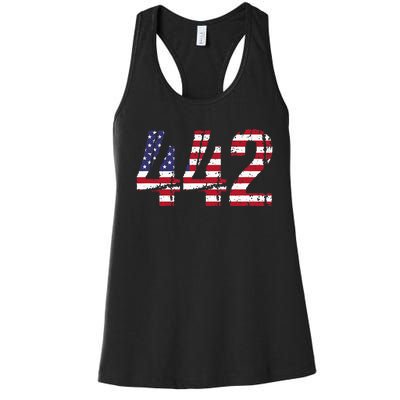 442 California Area Code Women's Racerback Tank