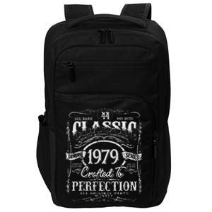 44th Classic Birthday gift 44 Perfection 1979 Birthday Impact Tech Backpack