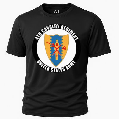 4th Cavalry Regiment United States Army Veteran Military Performance Shirt