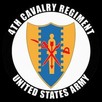 4th Cavalry Regiment United States Army Veteran Military Impact Tech Backpack