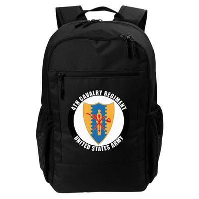 4th Cavalry Regiment United States Army Veteran Military Backpack