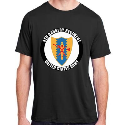 4th Cavalry Regiment United States Army Veteran Military Adult ChromaSoft Performance T-Shirt