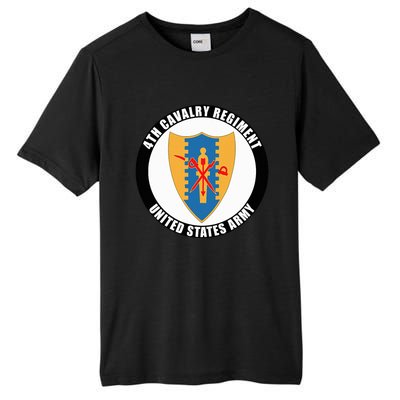 4th Cavalry Regiment United States Army Veteran Military Tall Fusion ChromaSoft Performance T-Shirt