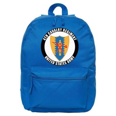 4th Cavalry Regiment United States Army Veteran Military 16 in Basic Backpack