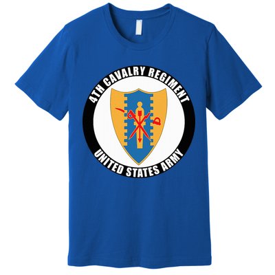 4th Cavalry Regiment United States Army Veteran Military Premium T-Shirt
