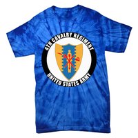 4th Cavalry Regiment United States Army Veteran Military Tie-Dye T-Shirt